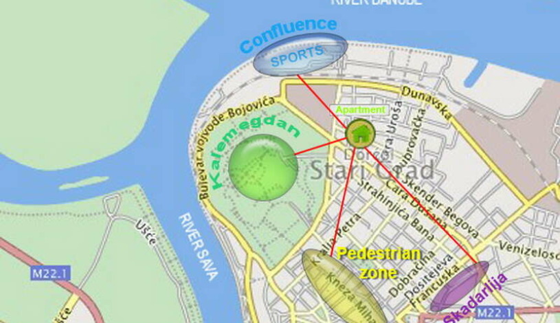 Apartment Jevrejska Beograd - Apt 38004