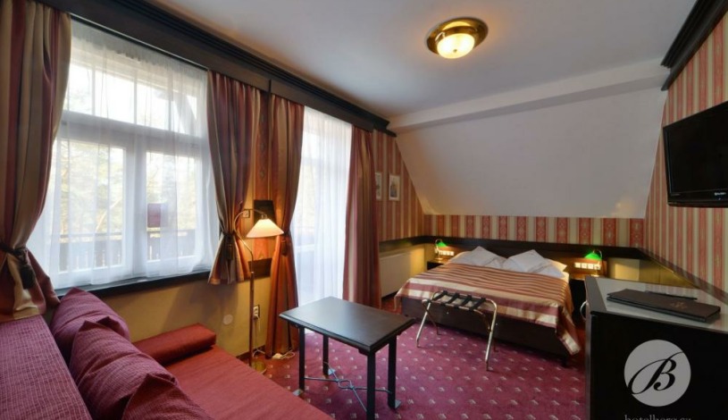 HOTEL BERG Doksy - DOUBLE ROOM + BALCONY