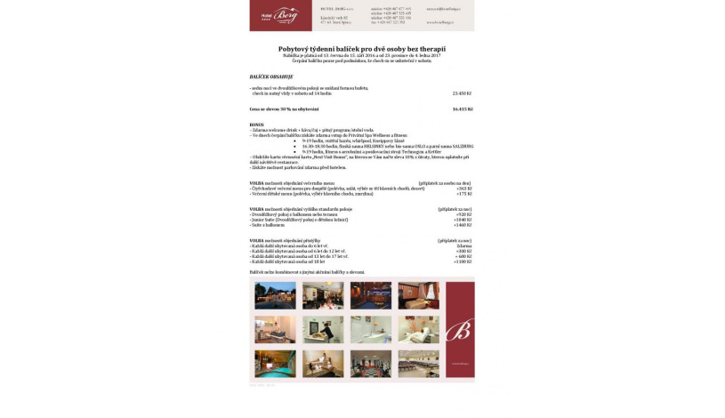 HOTEL BERG Doksy