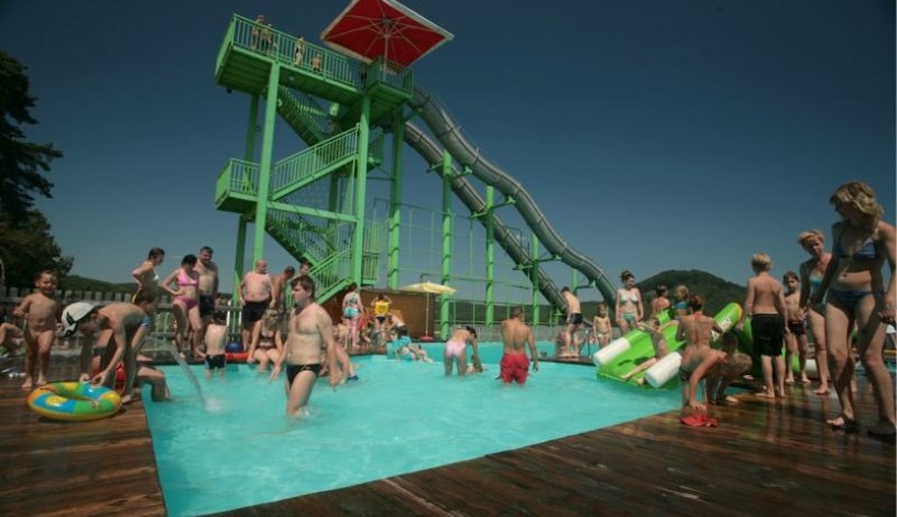 Aquapark  Staré Splavy - Hotel Na pláži  Doksy