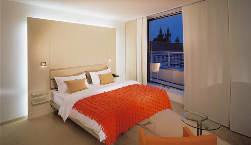 Hotel Josef Praha - 1-lůžkový pokoj Deluxe, 2-lůžkový pokoj Deluxe