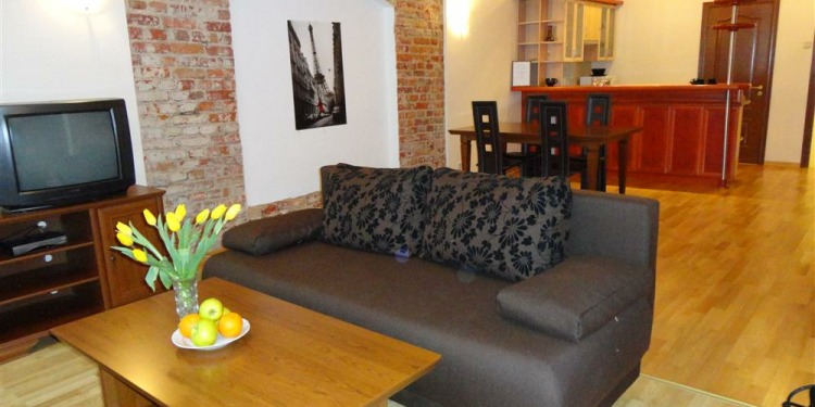 1-bedroom Riga Vecrīga with kitchen for 6 persons