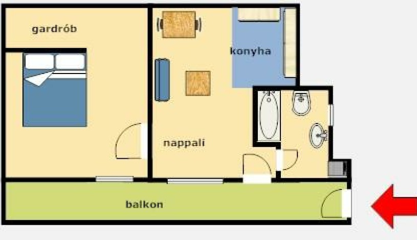 Apartment Katona József utca Budapest - Apt 23799