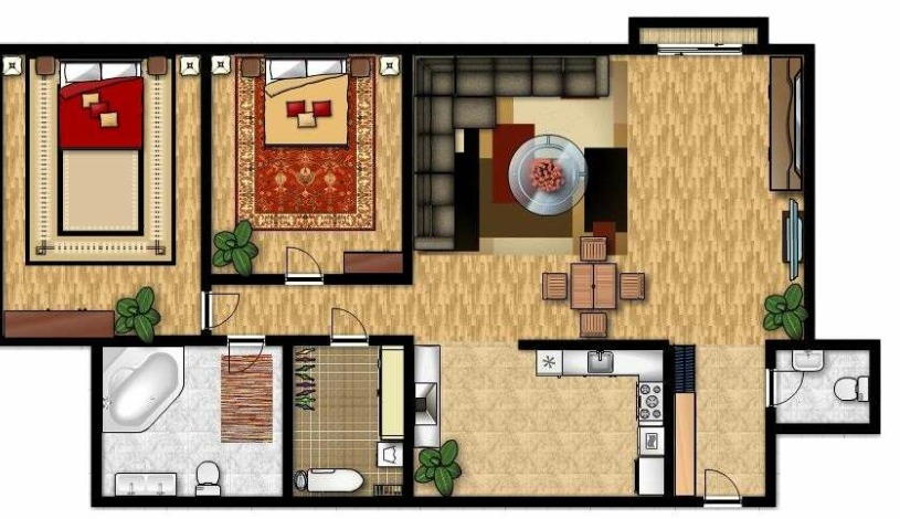 Apartment Kazinczy utca Budapest - Apt 32520