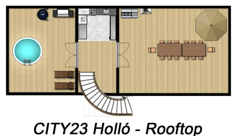 Apartment Kazinczy utca Budapest - Apt 37265