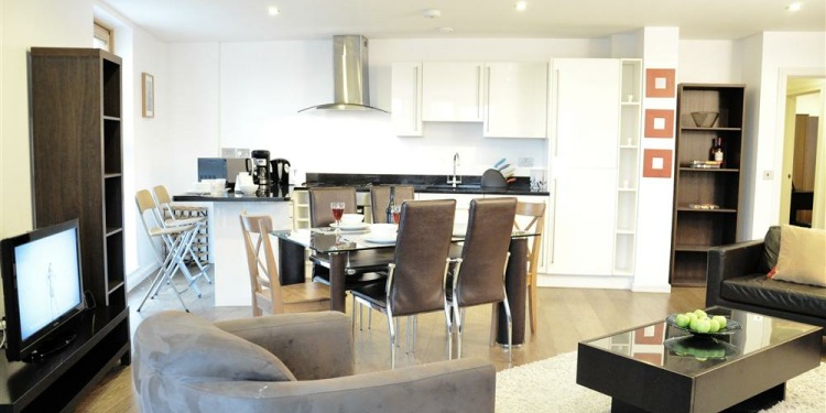 3-Schlafzimmer Appartement London Southwark mit Küche für 8 Personen
