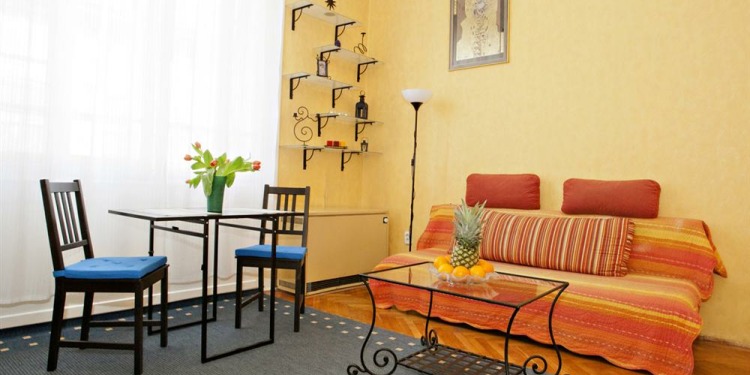 Studio Apartment Budapest Belváros with kitchen for 4 persons