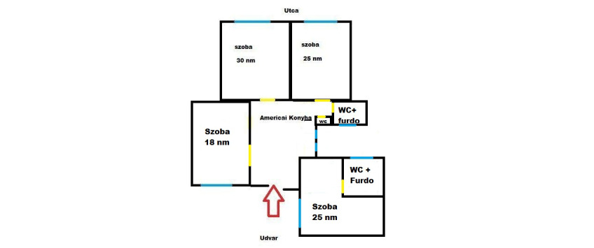 Apartment Klauzál utca Budapest - Apt 37183