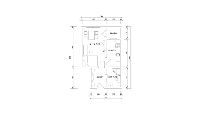Apartment Kornatska ulica Zagreb - Apt 24146