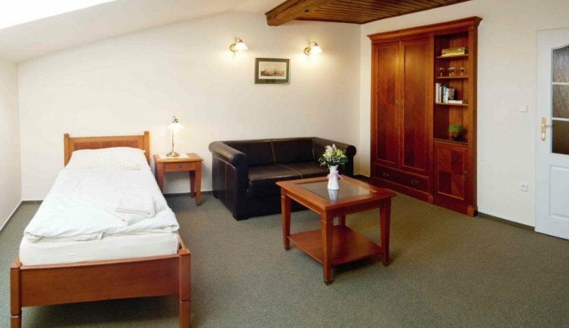 Penzion Domov Kroměříž - Jednolůžkový, Malý apartmán