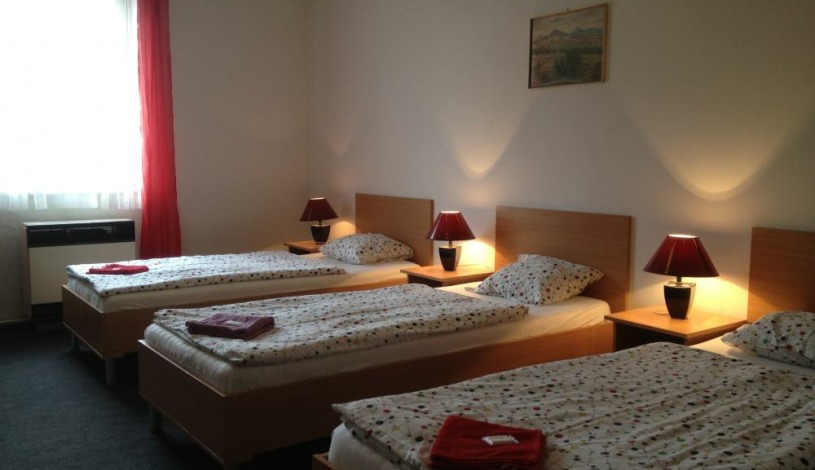 Penzion Village Karlovy Vary - Třílůžkový pokoj se společnou koupelnou