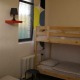Einbettzimmer mit gemeinsamen Bad - Hostel Praha Ládví