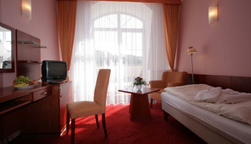 Lázeňský hotel MIRAMARE Luhačovice - Jednolůžkový pokoj Superior