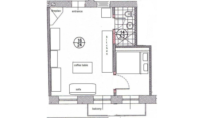 Apartment Lāčplēša iela Riga - Apt 35929