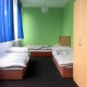 Dreibettzimmer mit gemeinsamen Bad - Hostel a ubytovna Libeň Praha