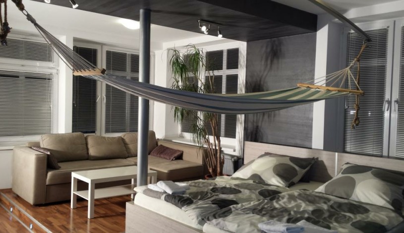 Apartmá Sungarden Liberec - AV9 Mezonetový Apartmán s terasou a infrasaunou