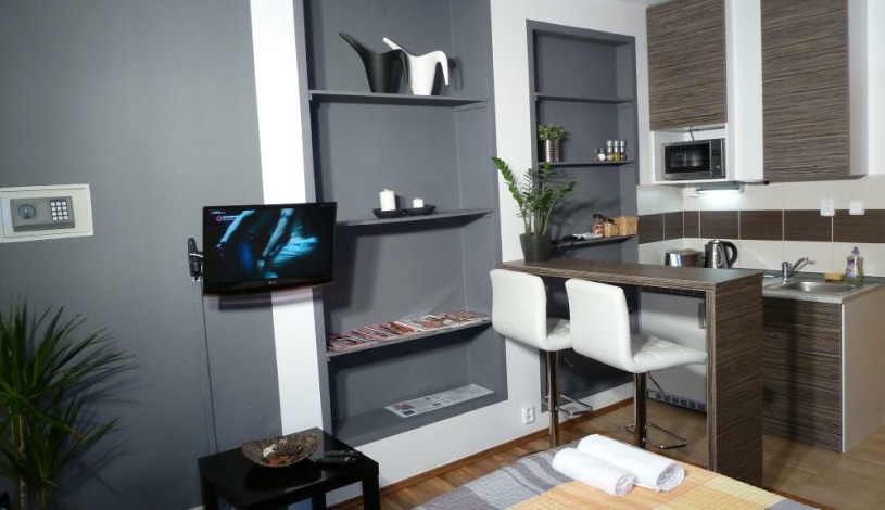 Apartmá Sungarden Liberec - AV5 Apartmán s privátní koupelnou mimo apartmán