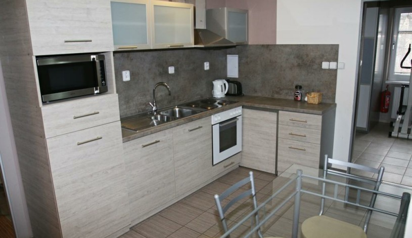 Apartmá Sungarden Liberec - AV3 Dvoupokojový Apartmán s terasou a vstupem do zahrady