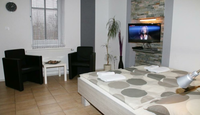 Apartmá Sungarden Liberec - AV2 Přízemní Apartmán s jedním pokojem