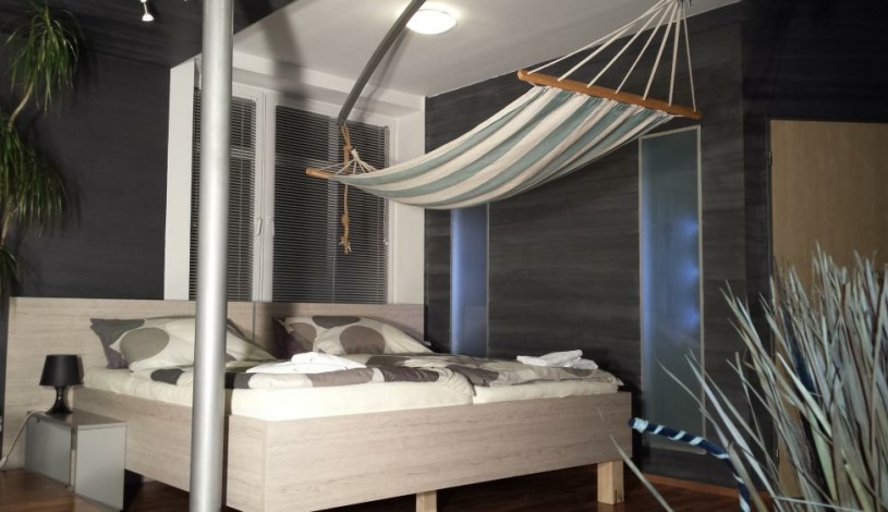 Apartmá Sungarden Liberec - AV9 Mezonetový Apartmán s terasou a infrasaunou