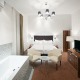 Pokoj typu Royal Club Deluxe s manželskou postelí a vířivou vanou - Pytloun City Boutique Hotel**** Liberec