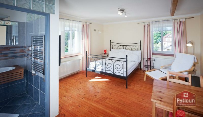 Pytloun Wellness Travel Hotel *** Liberec - Dvoulůžkové Deluxe studio s manželskou postelí a vanou