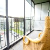 1-sypialniowy Apartament Vilnius Šnipiškės z kuchnią dla 4 osoby