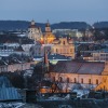 1-комнатная Aпартамент Vilnius Šnipiškės с кухней на 4 человека