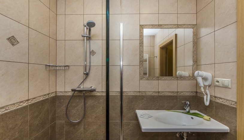 APARTHOTEL LUBLAŇKA Praha - Dvoulůžkový pokoj TWIN, Pokoj pro 3 osoby