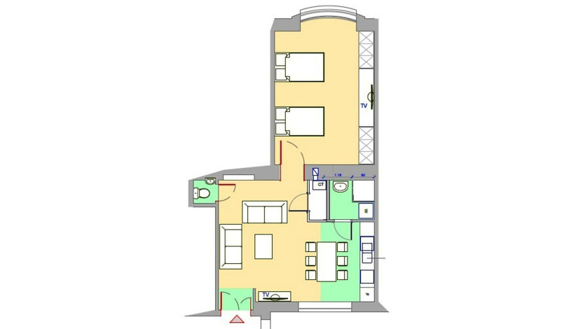 Apartment Margaretengürtel Wien - Apt 28017
