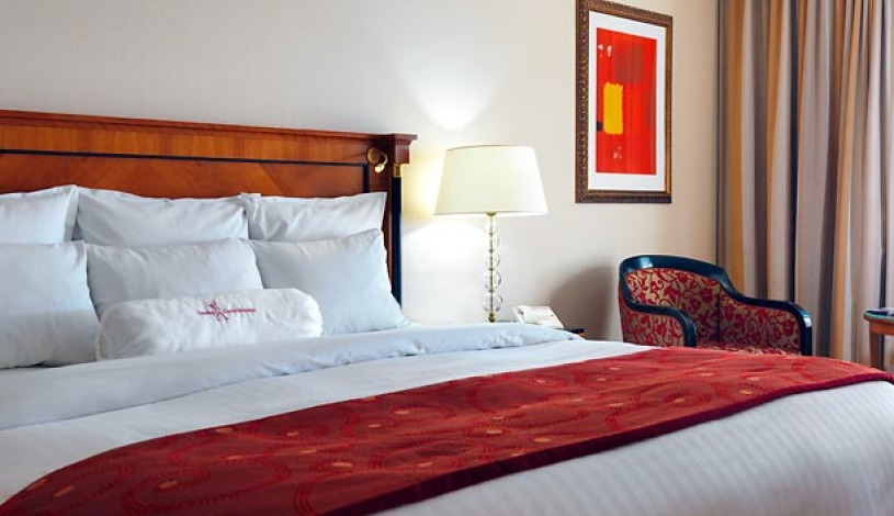Hotel Marriott Praha - Pokój 2-osobowy Deluxe, Pokoj 2-osobowy Executive