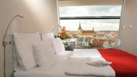 Metropol Hotel Design Prague Praha - 2-lůžkový pokoj s výhledem