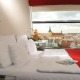 Zweibettzimer mit Aussicht - Metropol Hotel Design Prague Praha