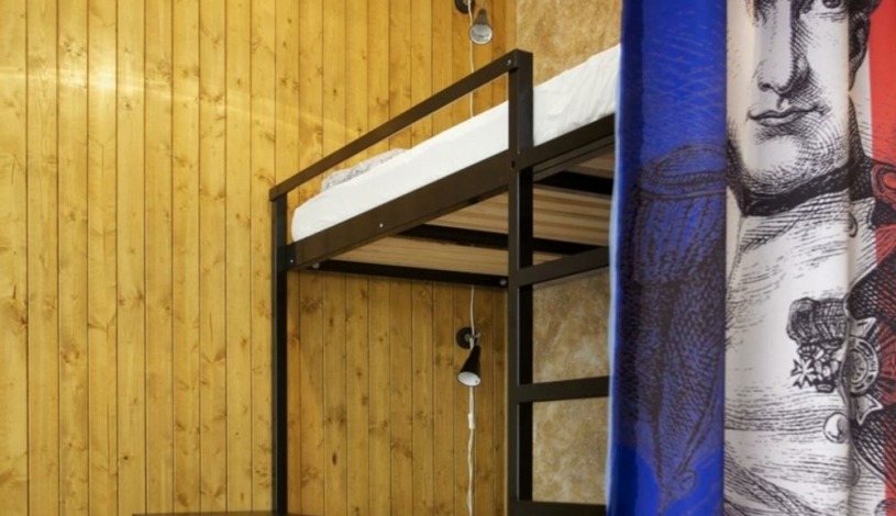 Apartments & Hostel Mitte Brno - lůžko ve společném šestilůžkovém dámském pokoji - Parnas, lůžko ve společném šestilůžkovém pokoji-Austerlitz