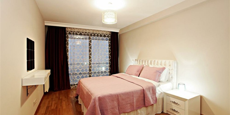 2-sypialniowy Apartament Istanbul Şişli z kuchnią dla 8 osób