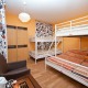 Samostatná postel ve 4lůžkovém společném pokoji - Hostel Orange Praha