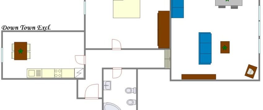 Apartments Prague Downtown Praha - 1-bedroom apartment Exclusive