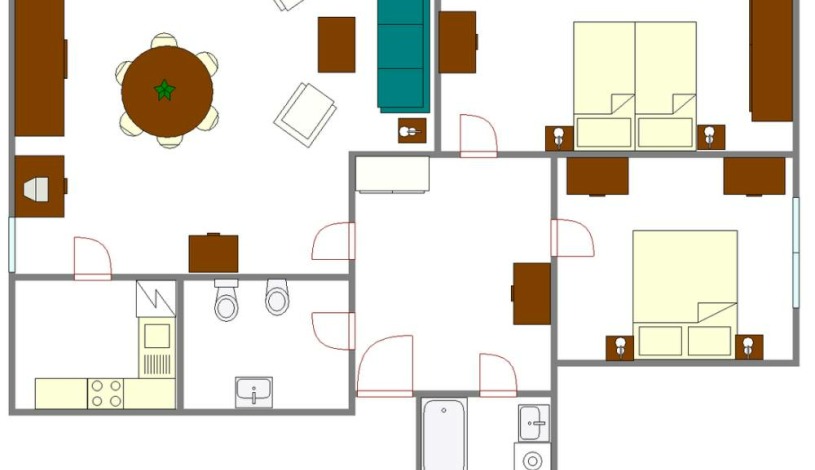 Apartamenty Praga Stare Miasto Praha - Apartament (2 sypialnie)