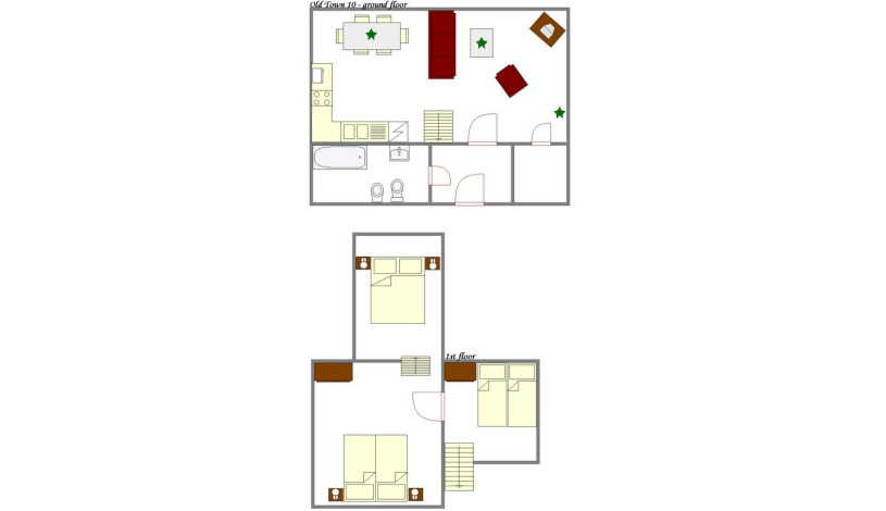 Apartamenty Praga Stare Miasto Praha - Apartament (2 sypialnie)
