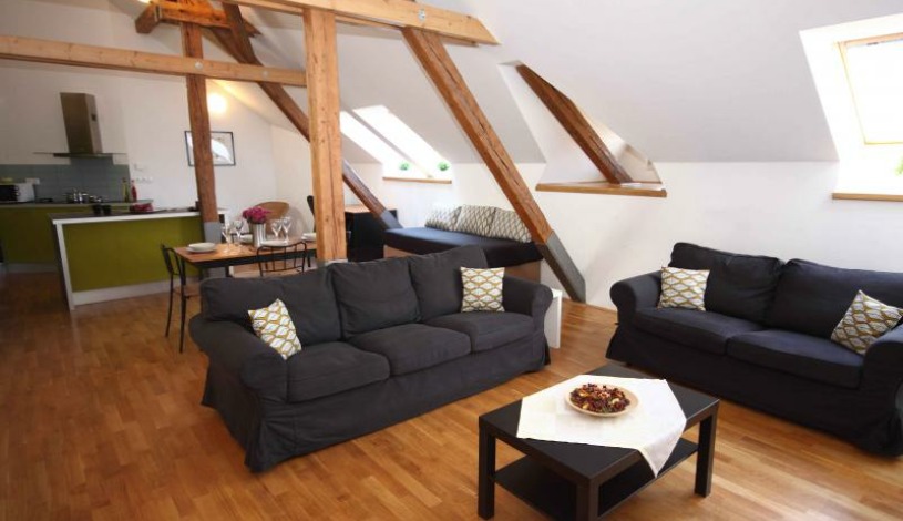 Apartmány River View Praha - Exclusive Apartmán se 2 ložnicemi