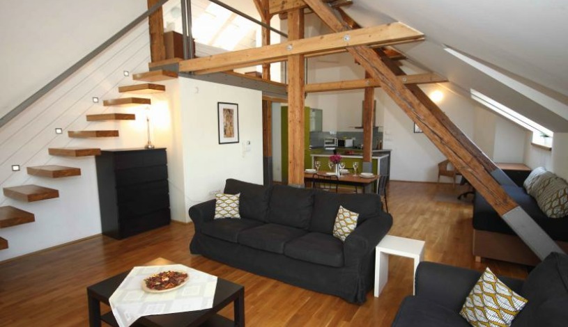 Apartmány River View Praha - Exclusive Apartmán se 2 ložnicemi