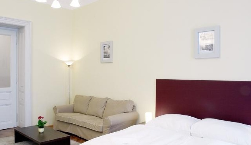 Apartmány River View Praha - Apartmán se 2 ložnicemi, 2-ložnicové apartmá Velké, 3-ložnicové apartmá
