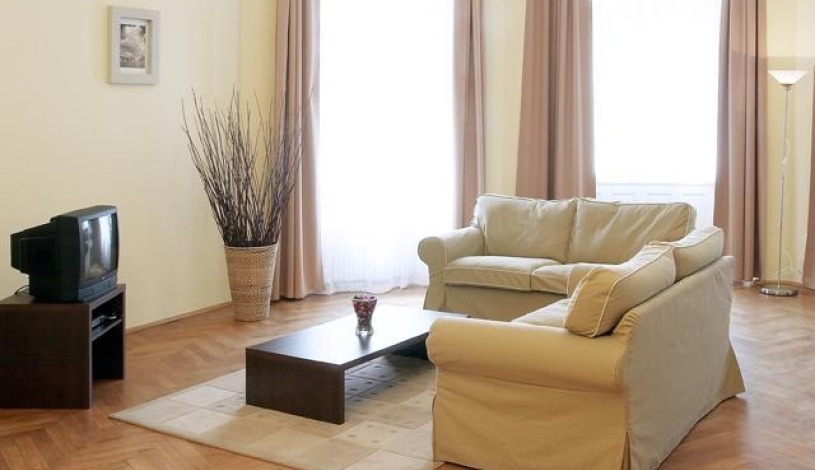 Apartmány River View Praha - Apartmán se 2 ložnicemi, 2-ložnicové apartmá Velké, 3-ložnicové apartmá