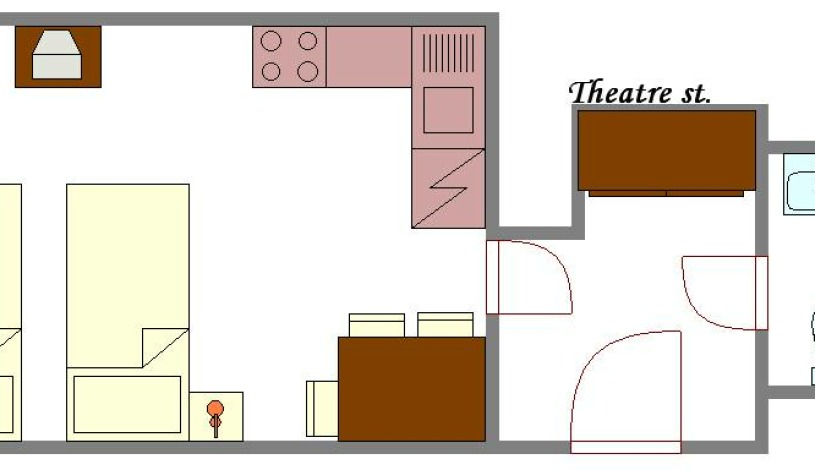 Apartamenty Theatre Praha - Studio