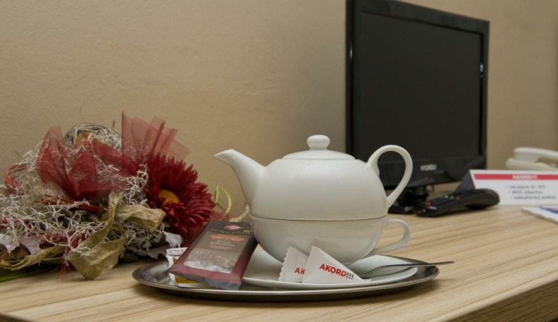 Akord & Poklad, s.r.o. Ostrava - Dvoulůžkový pokoj s manželskou postelí