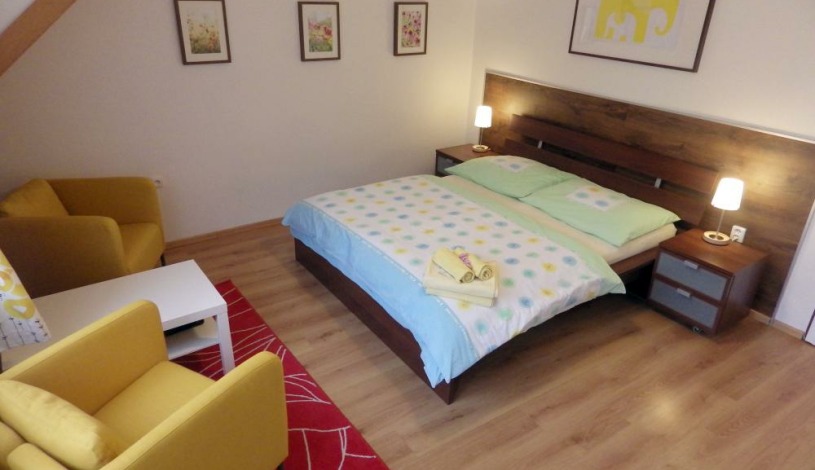 Penzion Panorama Český Krumlov - Dvoupodlažní apartmá