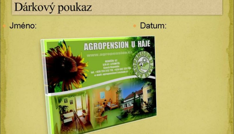 Agropension U háje Litomyšl