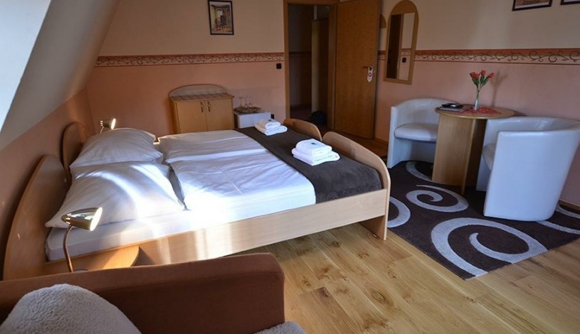 Hotel U Kozičky Teplice - Dvoulůžkový pokoj s terasou