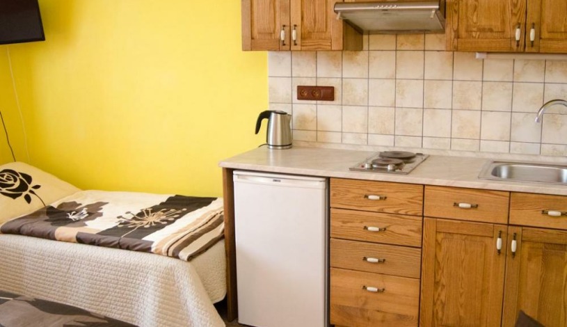 Penzion No. 1 - RESTAURACE TAVERNA U PECE Olomouc - Dvoulůžkový pokoj č. 4 s kuchyňkou - vana