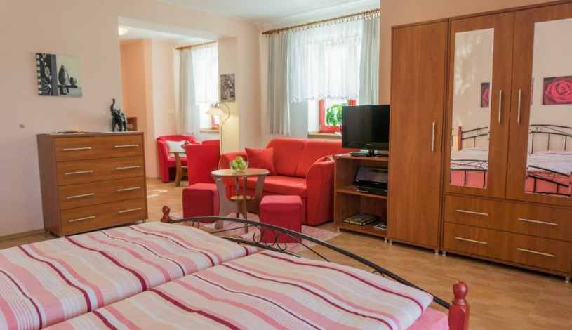 Penzion Sinfonietta Luhačovice - Apartmán, Studio, Samostatný dvojlůžkový pokoj, TOP Apartmán